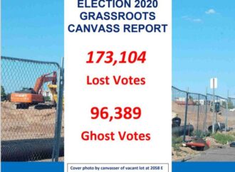 ELECTION 2020 GRASSROOTS CANVASS REPORT