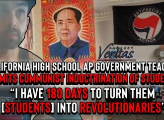 Pro-Antifa High School Teacher in California Admits Communist Indoctrination of Students – VIDEO