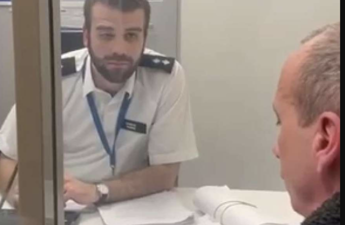 Mark Sexton At Hammersmith Police Station 27.1.22 – Update On Crime Ref 6029679/21